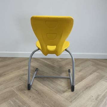 Proform ergonomische schoolstoel  zithoogte 47 cm,  geel -, Huis en Inrichting, Ophalen of Verzenden, Gebruikt, Stof, Eén