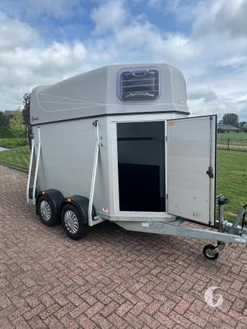 Prachtige X-Trail 1,5 paards! Vol Aluminium!, Ophalen, Zo goed als nieuw, Aluminium, 1½-paards trailer