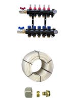 6 groep kunststof verdeler zonder pomp + 600mtr 16mm vloe..., Ophalen of Verzenden, Nieuw, Overige typen