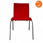 Design Vergaderstoel - Rood (Vergaderstoelen), Vergader- of Presentatieruimte, Ophalen of Verzenden, Gebruikt, Stoel