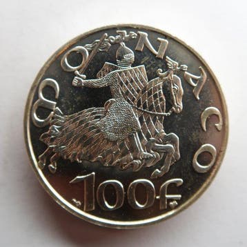 Monaco. 100 Francs 1997 (Zonder minimumprijs)