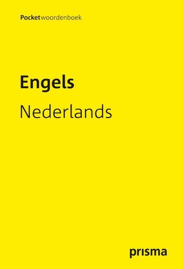 Prisma pocketwoordenboeken Engels-Nederlands / Prisma, Boeken, Woordenboeken, Verzenden, Gelezen, Marlies Pieterse-Van Baars