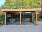 Easy Flex overkappingen, Topkwaliteit, standaard of maatwerk, Tuin en Terras, Tuinhuizen, 200 tot 400 cm, Tuinhuis, Verzenden