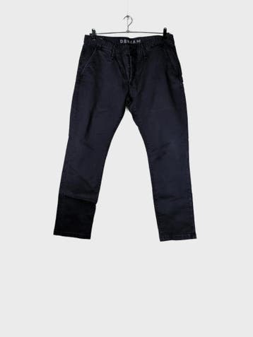 Denham Broek Heren maat WW35 / L31 Zwart Vintage, Ophalen of Verzenden, Nieuw