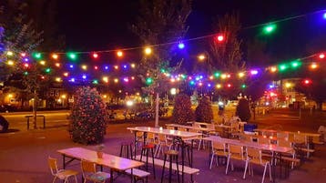 Led party lichtsnoer - 5 meter - 10 lampen - Multicolor, Tuin en Terras, Buitenverlichting, Ophalen of Verzenden, Nieuw