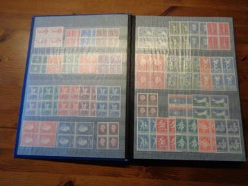 Nederland - collectie van 504 verschillende blokjes van 4, Gestempeld