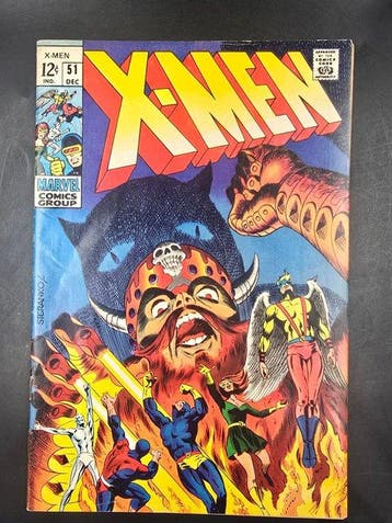 X-Men (Vol. 1) #51 - 1st appearance of Erik the Red (cameo)., Nieuw