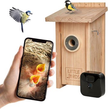 Nestkast Blink camera - Massief hout | Retourdeal 34% Krt, Ophalen of Verzenden, Zo goed als nieuw