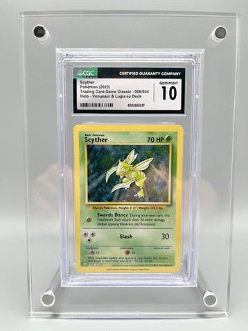 Pokémon Graded card - Scyther - CGC - Sword & Shield, Nieuw