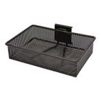 Metalen opbergmand 29 x 20 x 7 cm – wandhouder –, Ophalen of Verzenden, Nieuw