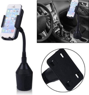 Telefoonhouder auto – Bekerhouder bevestiging – Flexibele, Ophalen of Verzenden, Nieuw