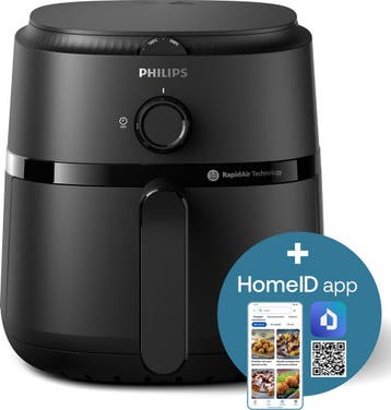 Philips Airfryer - heteluchtfriteuse - 4,2L - 1700W - Zwart, Verzenden, Zo goed als nieuw