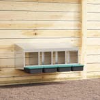 vidaXL Kippennestkast 4 compartimenten wandmontage, Dieren en Toebehoren, Verzenden, Nieuw
