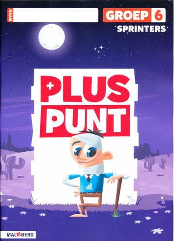 Pluspunt versie 4 Werkboek Sprinters groep 6 (per stuk), Verzenden, Nieuw