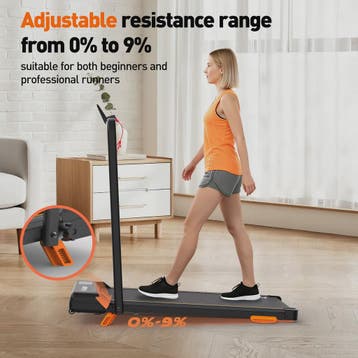 Y-RAIN 3-in-1 Opvouwbare Loopband met 0-9% Incline, 3.0PK St, Verzenden, Nieuw