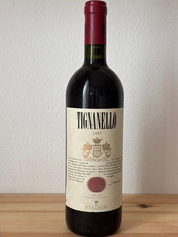 2005 Marchesi Antinori, Tignanello - Toscane IGT - 1 Fles, Verzamelen, Nieuw