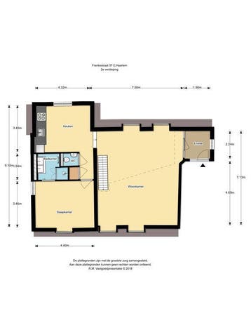 Te huur: Appartement Frankestraat in Haarlem, Noord-Holland, Appartement, Haarlem