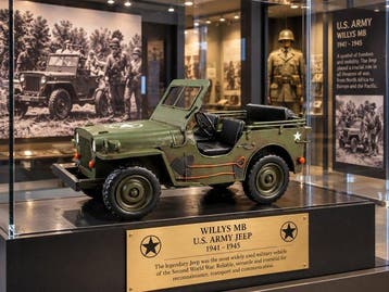 modelauto - Gremo metal - WW II***JEEP WILLYS***XXL 30cm -, Nieuw