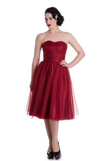 Hell Bunny, Tamara Party Dress in Red in medium., Kleding | Dames, Verzenden, Nieuw