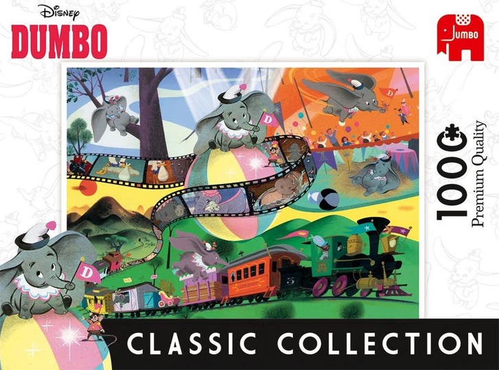 Disney Classic Collection Dumbo Puzzel (1000 stukken), Verzamelen, Disney, Nieuw, Ophalen of Verzenden