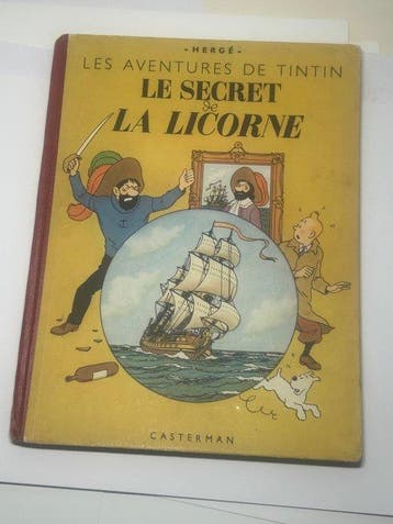 Tintin T11 - Le Secret de la Licorne - B1 1946 - Papel, Boeken, Nieuw