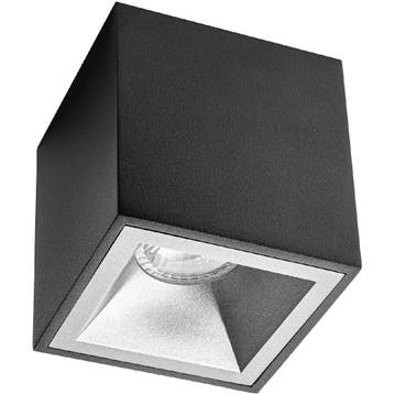 Opbouwspot GU10 - Pragmi Cliron Pro - Opbouw Vierkant - Mat, Ophalen of Verzenden, Nieuw, Overige fittingen, Plafondspot of Wandspot
