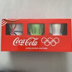 Coca-Cola - Drinkglas (3) - Herdenkingsset Olympische, Verzamelen, Nieuw