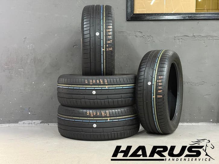 235/50/20 255/45/20 Hankook zomerbanden 6,5/5,8mm profiel 4X, Auto-onderdelen, Banden en Velgen, 20 inch, Erkend duurzaam, Zomerbanden
