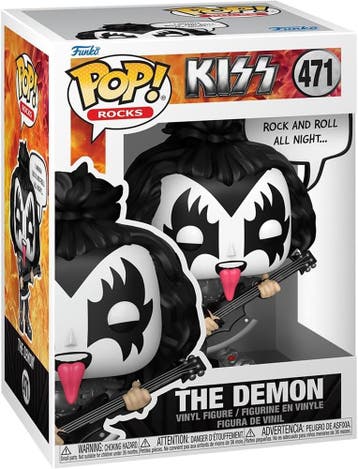 Funko Pop! - Rock & Roll All Night - Kiss - The Demon #471 |, Verzenden, Nieuw