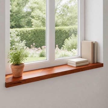 vidaXL Raamkozijnen 2 st Bruin 100 x 30 x 2 cm Massief, Verzenden, Nieuw