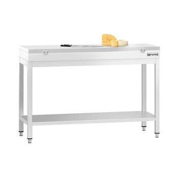 GGM Gastro | RVS werktafel PREMIUM - 1200x600mm - met |, Verzenden, Nieuw