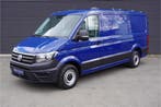 Volkswagen Crafter 35 140pk L3H3/L2H2 Navigatie Trekhaak Par, Stof, Gebruikt, Overige kleuren, Lease