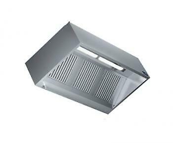 Wandkap doosmodel RVS met verlichting, Zakelijke goederen, Horeca | Keukenapparatuur, Verzenden, Nieuw in verpakking