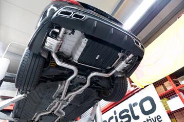 Mercedes C63 AMG W205 Capristo Sport Uitlaatsysteem met, Verzenden