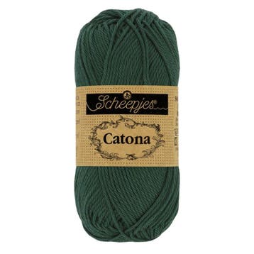 Scheepjes Catona 25g - 525 Fir - Haakgaren / Breigaren, Ophalen of Verzenden, Nieuw, Breien of Haken, Wol of Garen