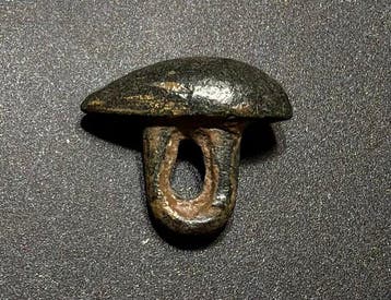 Viking periode Brons Amulet met een zeer interessante