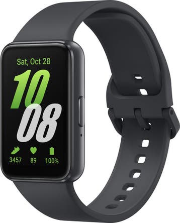 Samsung Galaxy Fit3 - Activity Tracker - Dark Gray, Sport en Fitness, Hartslagmeters, Verzenden, Nieuw