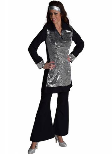 Broek Hippie zwart dames, Kleding | Dames, Ophalen of Verzenden, Nieuw