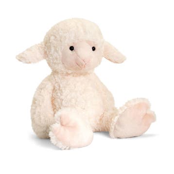 Keel Toys schaap knuffel - pluche - 18 cm - lammetje, Verzenden, Nieuw