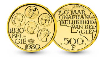 Het allereerste vlaamse 500 frank stuk uit 1980!, Postzegels en Munten, Verzenden