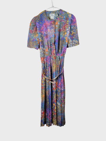 Lady Carol Casual Dress Dames maat S Blauw Vintage, Ophalen of Verzenden, Nieuw