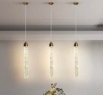 Nordic Crystal Led Hanglamp – Moderne Sfeervolle Plafondlamp, Verzenden, Nieuw