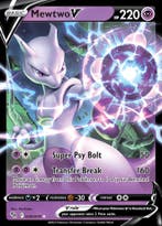 Mewtwo V 030/078 Pokémon Go, Ophalen of Verzenden, Nieuw, Losse kaart, Foil