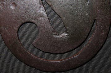 Katana - IJzer (gegoten/gesmeed) - Daito Tomoe Sukashi Tsuba