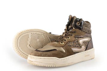 Develab Hoge sneakers Meisjes in maat 31 Panter, Kinderen en Baby's, Kinderkleding | Schoenen en Sokken, Jongen of Meisje, Schoenen