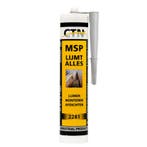 CTN MSP sterk verlijmende kit WIT (2281W), Verzenden, Nieuw