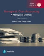 Horngrens Cost Accounting: A Managerial Emphasis, Global, Verzenden, Gelezen, Datar Srikant