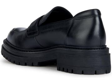 GEOX Iridea - Dames Loafers - Ademend - BLACK - Maat 39, Verzenden, Nieuw