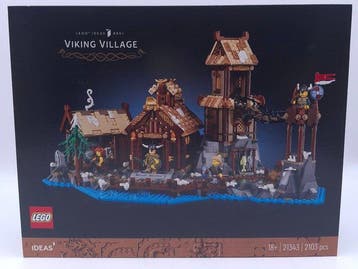 Lego Set - 21343 - Ideas (CUUSOO) - Viking Village, Nieuw