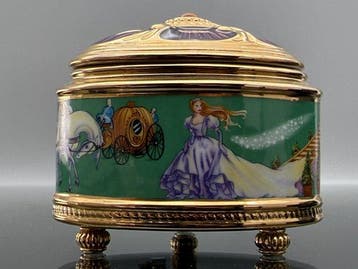 House of Faberge - Imperial 24 Karat Gold Plated Cinderella
